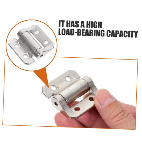 Heavy-duty soft close cabinet door hinge with damping