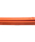 Side view of The Fish Stik 12 Inch To 36 Inch Telescoping Measuring Stick With Marker For Darkened Measurements, folded, orange.