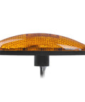 Side view of front amber light from 4 Piece LED Fender Bed Side Marker Lights Set For Sierra And Silverado Dually Trucks 1999-2013