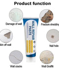 Ultimate Drywall Patch Repair Kit With Scraper And Nozzle Extender For Holes Cracks Dents And Small Wall Damage A Fast Easy Mess Free Fix