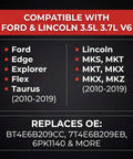 Drive Belt Tensioner Kit For Ford Edge Explorer Flex MKS MKT MKX MKZ 2010 2019 3 5L V6 Replaces BT4E6B209CC 7T4E6B209EB fix chart
