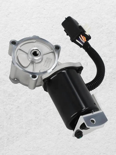 Transfer Case Shift Motor 600-802 For 4WD Drop-In Replacement Fits Ford Expedition 1997-2002, F-150 1996-2003, F-150 Heritage 2004, F-250 1996-1999, F-250 HD 1997, Lobo 2001-2003, Lincoln Navigator 1999-2002, black and silver