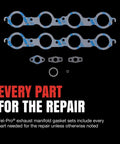 Exhaust Manifold Gasket Set For Chevrolet K1500 Durable Replacement Kit With Premium Seals Heat Resistant Gaskets And Easy Install Keeps Exhaust Leaks At Bay For Classic Chevy Trucks. Complete gasket kit with seals and rings