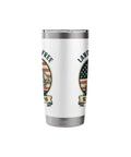 Patriotic Stainless Steel Insulated Tumbler With Vintage American Flag Sailboat Design Red White And Blue Vibes Keeps Your Drink Ice Cold Or Hot Perfect For 4th Of July Celebrations And Independence Day American Pride
