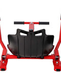 Go Kart Seat Attachment For Self Balancing Scooters Fits 6.5 Inch 8 Inch 10 Inch Adjustable Frame Drift Trike Kit Red