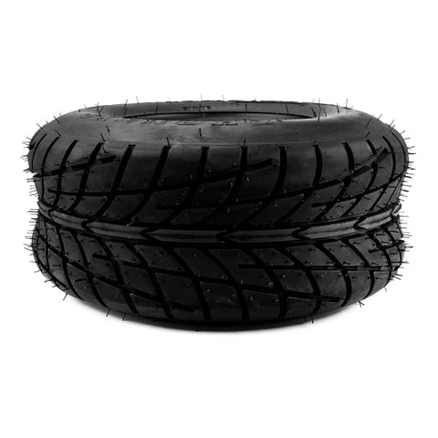 Tubeless Knobby Tire Set 19x7-8 For Mini Bikes Go Karts ATVs Quads And Other 4 Wheelers 4 Ply Z-129 2Pc Built Tough