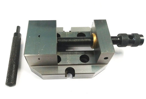 75mm Self Centering Vise For Lathe And Milling Machines Low Profile Pro Grade Engineering Tool With Auto Centering Jaw Easy Setup