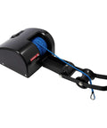 Heavy Duty 12V Electric Anchor Winch For Marine Boat With Remote Control And 100 Feet Rope Powering smooth anchoring gear with blue rope.