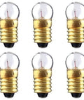 Top Shelf 245 Miniature Light Bulbs With G3.5 And E10 Screw Base Rated At 2.46 Volts 1.23 Watts Sold As A 10 Pack