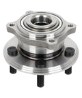 Front view of the Rear Wheel Bearing Hub Assembly 512555 for Chrysler 300 2015 2021 Dodge Challenger and Charger 5 lug non ABS