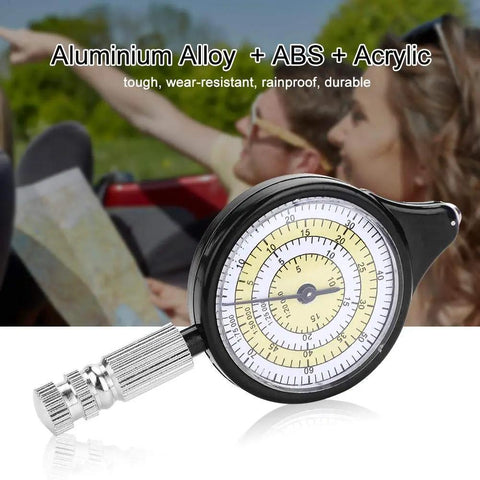 Trail Tested Map Measuring Wheel Odometer For Camping Hiking And Backcountry Adventures Built Like A Tank And Smooth Rolling Action Super Lightweight Pocket Gear Making Navigation Dead Simple