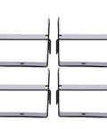 Funien Heavy Duty Leaf Spring Clamp Kit 4 Pack Stainless Steel Repair Clips Up To 2.5 Inch Wide Springs For Trucks Campers Trailers Axle Torque Control Rugged Build That Won Bend Or Break On The Road Keep It Tight And Safe Like A Boss. four stainless steel leaf spring clamps