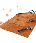 Leather Welding Apron With Flame Resistant Shield And Six Tool Pockets, Built To Last Tough As Nails Heavy Duty Forge Apron