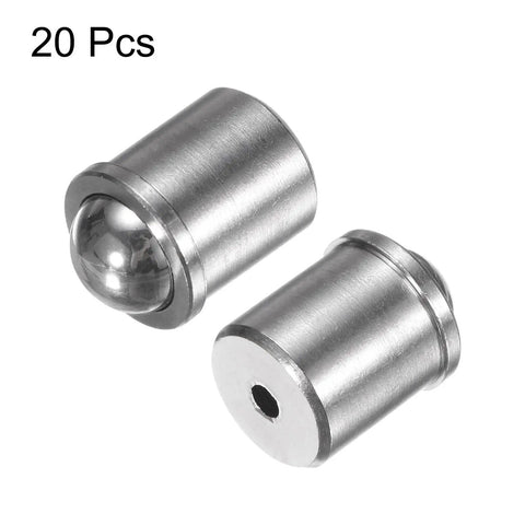 20Pc 304 Stainless Steel Ball Point Spring Plungers Precision Catch Latch Kit for Door Cupboard Furniture Hardware close-up