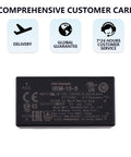 Rock Solid 15W Ac Dc Power Supply Module Delivering Steady 5V At 3A Universal 85 To 305Vac Input showing compact black design.