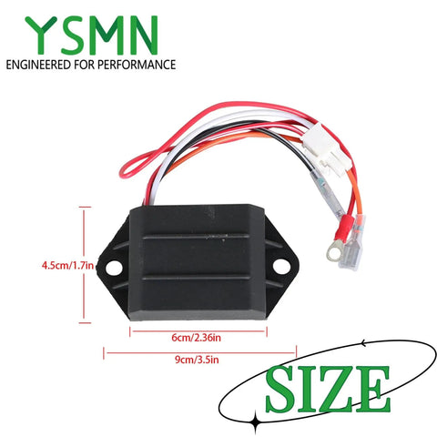 Ignition Coil Ignitor CDI Box Spark Plugs Set For EZGO Golf Cart 4 Cycle 1996 1997 1998 Replacement 26652 G01 72562