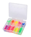 Top Tier Heat Shrink Tubing Kit For Pros And DIYers, Color Coded Wire Insulation Hoses That Shrink To Half Size For Solid Electrical Protection And Easy Organization In A Handy Storage Box open case