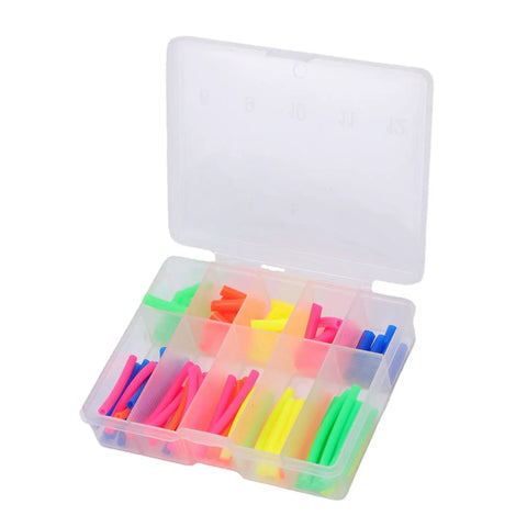 Snazzy 600 Pc Heat Shrink Tubing Kit With Colorful Wire Insulation Sleeves And Storage Boxes For Electricians Diy Car Repair And Cable Wrapping Projects That Get You Back On The Road Fast, plastic case