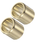 Zero Hassle Swap Two Pack Three Quarter By One By One Inch Cast Brass Flanged Sleeve Bearing Heavy Duty Oilless Bushing for smooth rotation.