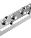 Heavy Duty Aluminum Pneumatic 4 Way Manifold Air Distribution Block With Two Half Inch Inlets And Two Quarter Inch Outlets, 18mm Inlet And 12mm Outlet