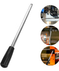 Pro Grade Cup Sealer Lever Handle Accessory For Milk Tea Shops Made Of Plastic And Stainless Steel Easy Install Versatile Sealing Machine Part To Boost Production Efficiency, silver handle