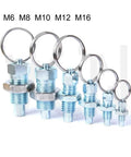 Heavy Duty Indexing Plunger With Contoured Handle Spring Loaded Return And Steel Locking Screw For No Sweat Machinery Fixes And Fast Shop Floor Assembly Work. Five sizes of metal indexing plungers with locks.