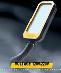 20-Inch LED Gooseneck Work Light With 1500LM Output, 6500K Daylight, adjustable lamp on flexible neck