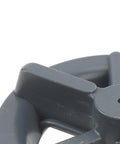 Close-up of Spare Tire Hold Down Bolt Retainer Clamp 62850 3X000 showing steel alloy details for Kia Forte 2013-2023