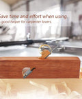 Premium Professional Grade Single Pull Hand Planer designed to slash through stiff board and polish plaster edges fast, shown on wooden surface.