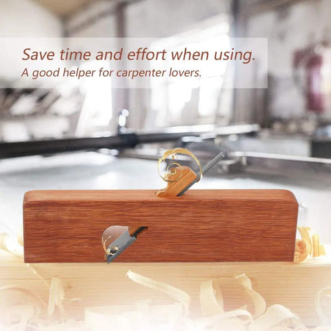 Premium Professional Grade Single Pull Hand Planer designed to slash through stiff board and polish plaster edges fast, shown on wooden surface.