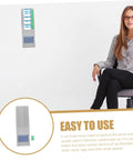Hella Easy Wall Mounted Material Card Rack For Warehouse Inventory Display And Employee Attendance Tracking With Super Dope Multi Grid Card Slot Shelf for easy organization.