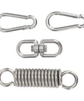 Beefy Heavy Bag Spring in 304 Stainless Steel 200kg Load Capacity Punching Bag Hanger with 360 Degree Rotation components
