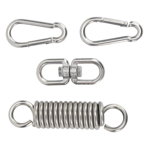 Beefy Heavy Bag Spring in 304 Stainless Steel 200kg Load Capacity Punching Bag Hanger with 360 Degree Rotation components