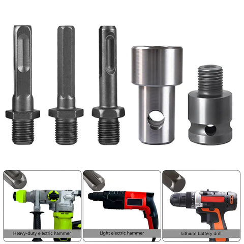 Pro Grade Swap Friendly All Purpose Drill Shank Adapter Kit For Earth And Ice Augers With Square Round And Hex Shank Options