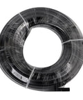Coiled Heavy Duty Nylon Air Line 25Ft Half Inch OD Pneumatic Tube For Air Compressors And Auto Repair Black DOT Approved SAE J844