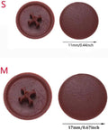 11mm and 17mm screw cap covers, front and back view, part of 100 Pcs 11mm Screw Cap Covers Assortment Kit Rubber and Plastic Caps for Phillips Screws.