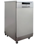 Sick 18 Inch Portable Dishwasher With Energy Star Certified Savings And Genuine Stainless Steel Interior featuring a smooth design.