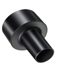 Vacuum Hose Adapter Two And A Half Inch To One And A Quarter Inch For Shop Vacuums Wet And Dry Black Converts Small Attachments To Large Hose Heavy Duty Vacuum Cleaner Attachment