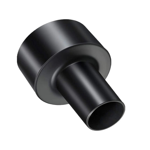 Vacuum Hose Adapter Two And A Half Inch To One And A Quarter Inch For Shop Vacuums Wet And Dry Black Converts Small Attachments To Large Hose Heavy Duty Vacuum Cleaner Attachment