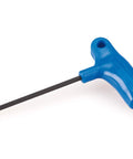 4Mm P Handled Hex Wrench With Bondhus Balldriver Protanium High Torque Steel Long Shaft For Hard To Reach Bolts, blue nylon handle