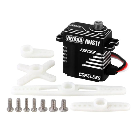 Beefy High Torque Metal Gear Digital Micro Coreless Servo With Horn Mount For 1/18 RC Crawler Redcat Ascent-18 and accessories