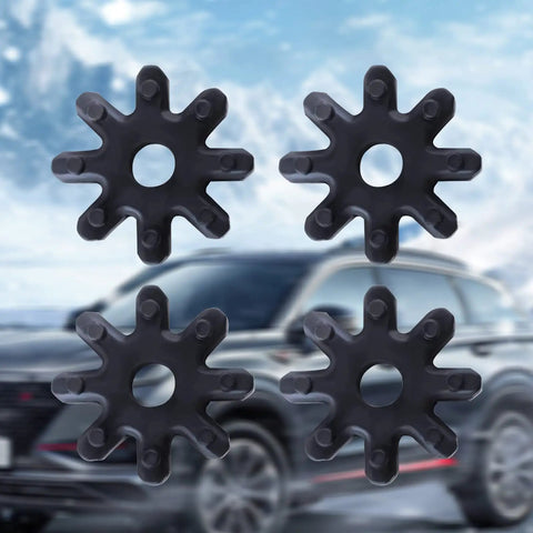 Flexible Steering Coupling Kit 4 Piece Power Steering Shaft Connector Set For Hyundai And Kia Steering Column No Nonsense Fix For Clunking Steering Vibration Repair 563152K000FFF shown in front of a car background