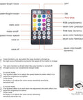 Remote control for Twinkle Fiber Optic Light Source 32W RGBW Engine With Bluetooth RF Remote And Music Sensor