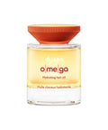Omega Hydrating Hair Oil Lightweight Nourishing Serum For Frizz Control And Ultra Shine Heat Protection Up To 450F Strengthens Hair Humidity Shield Silicone Free Travel Friendly 30mL bottle