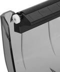 Close-up of the No Sweat Portable Thermal Receipt Printer mechanism, showcasing the gear and material details for maintenance.