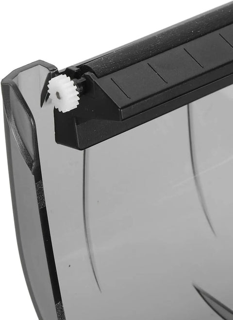 Close-up of the No Sweat Portable Thermal Receipt Printer mechanism, showcasing the gear and material details for maintenance.