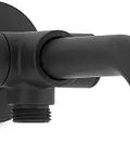 Shower Arm With 3 Way Diverter For Kohler Shower Heads, Rain Head Or Handshower, Includes Flange, Half Inch NPT Connection, Matte Black