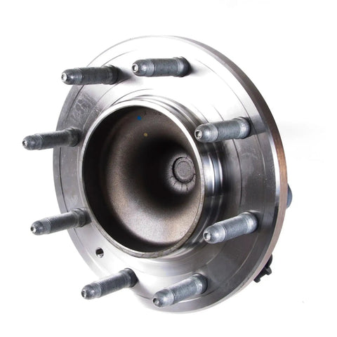 Front Wheel Bearing And Hub Assembly For Chevy Silverado 2500 Hd 3500 Hd Gmc Sierra And Suburban 2500 Rwd With Abs Cable, steel construction, detailed view.