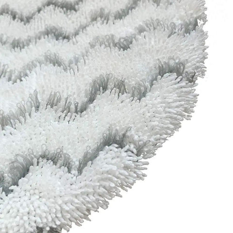Close-up of microfiber scrubby pad for Four Pack Replacement Pads For PowerFresh Steam Mop By Bissell, Fits 1940 1440 1806 Series