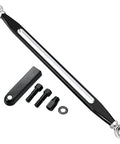 Shift Linkage And Levers For Harley-Davidson Touring Softail Dyna Road King Electra Glide Trike 1986-2026 Black CNC Machined 6061 Aluminum Rust-Resistant Performance Upgrade, black adjustable shift linkage with mounting hardware